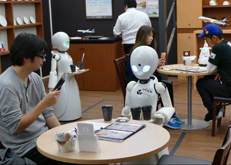 Gerçek Zekâlı Robot Cafe